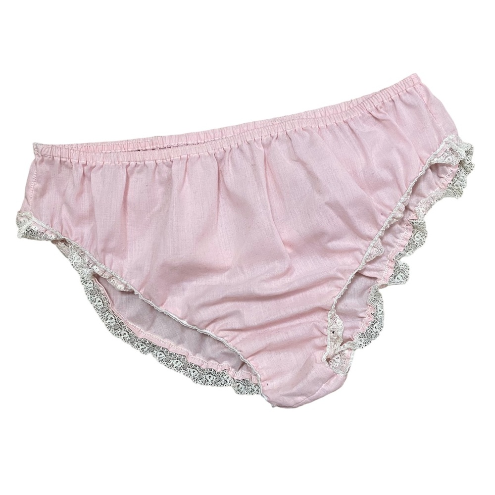 Vintage Lace Trimmed Pink Bloomers 2/$20